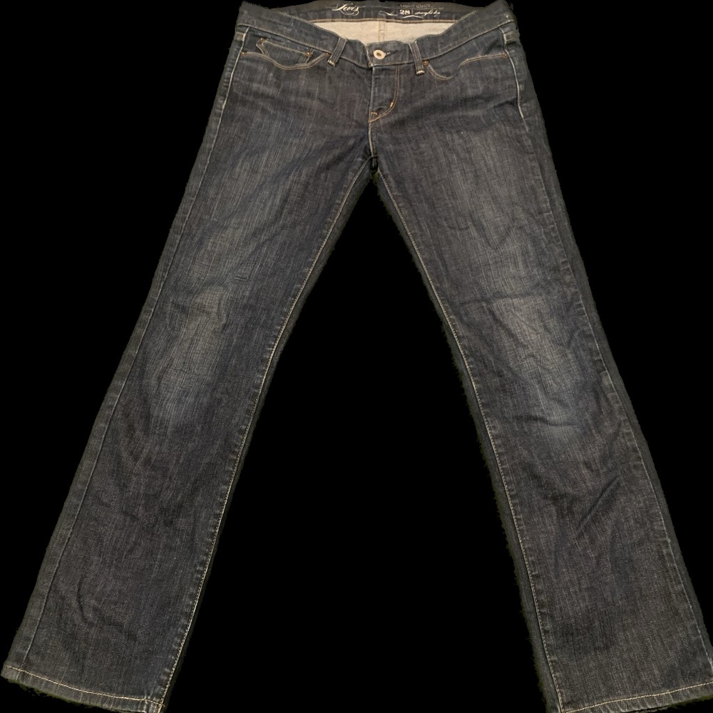 Vintage Levi’s slight curve straight jeans